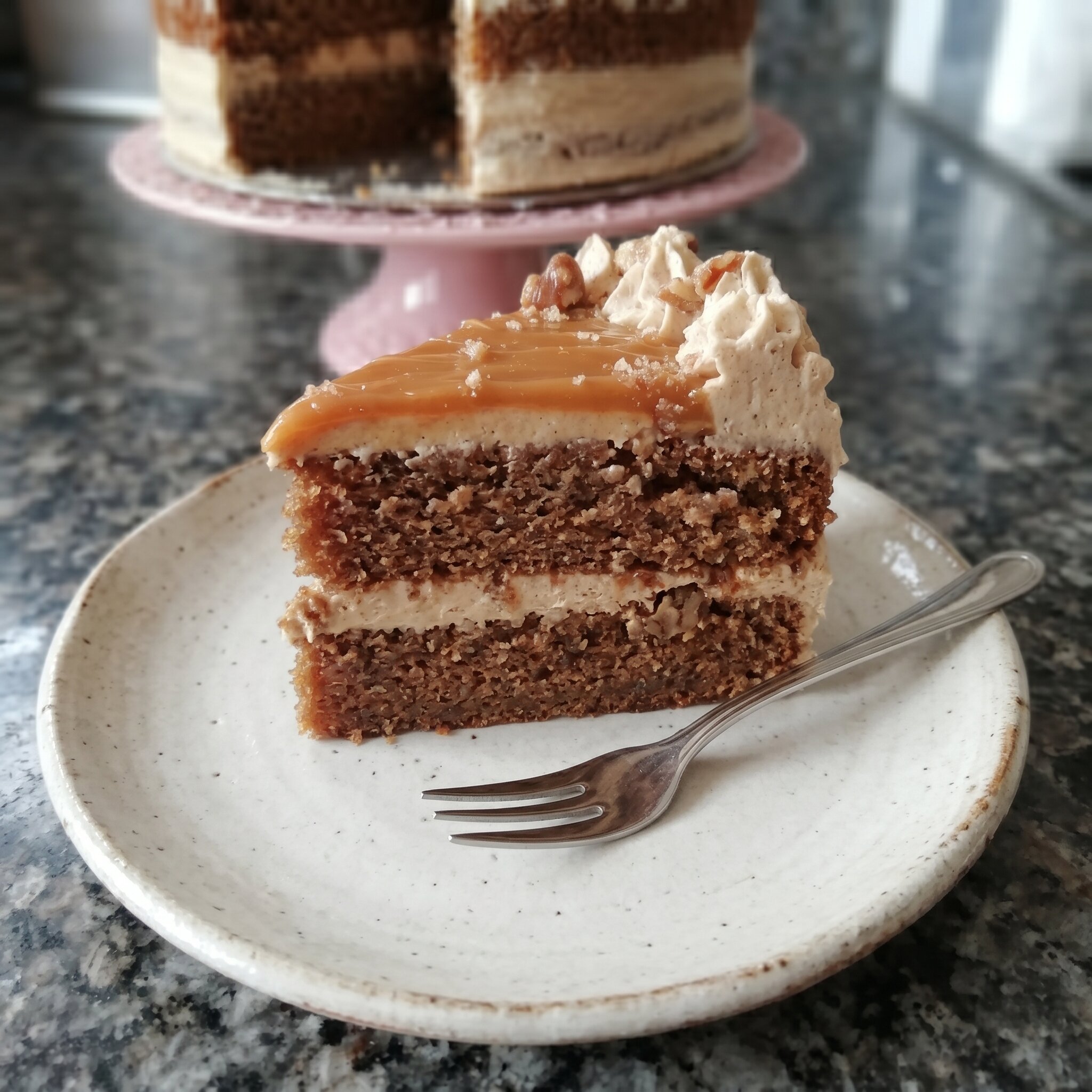 How to Make Mary Berry Salted Caramel Cake Recipe