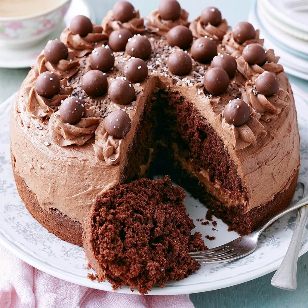 Mary Berry Malted Chocolate Cake Recipe